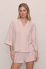 EBE Mauve Relaxed Short Set