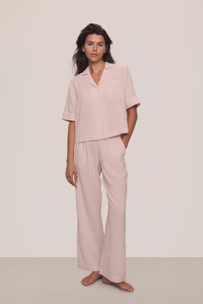 EBE Mauve Stripe Boxer Pant