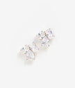 SHA Triple Stud Earrings