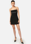 CAM Rhinestone Halter Dress