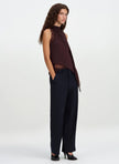 ALC Silk Chiffon Lace Top