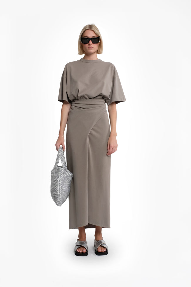 TEL Cotton Skirt Set