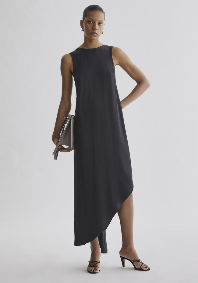 AER Asymmetric Hem Maxi Dress