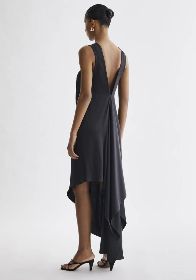 AER Asymmetric Hem Maxi Dress