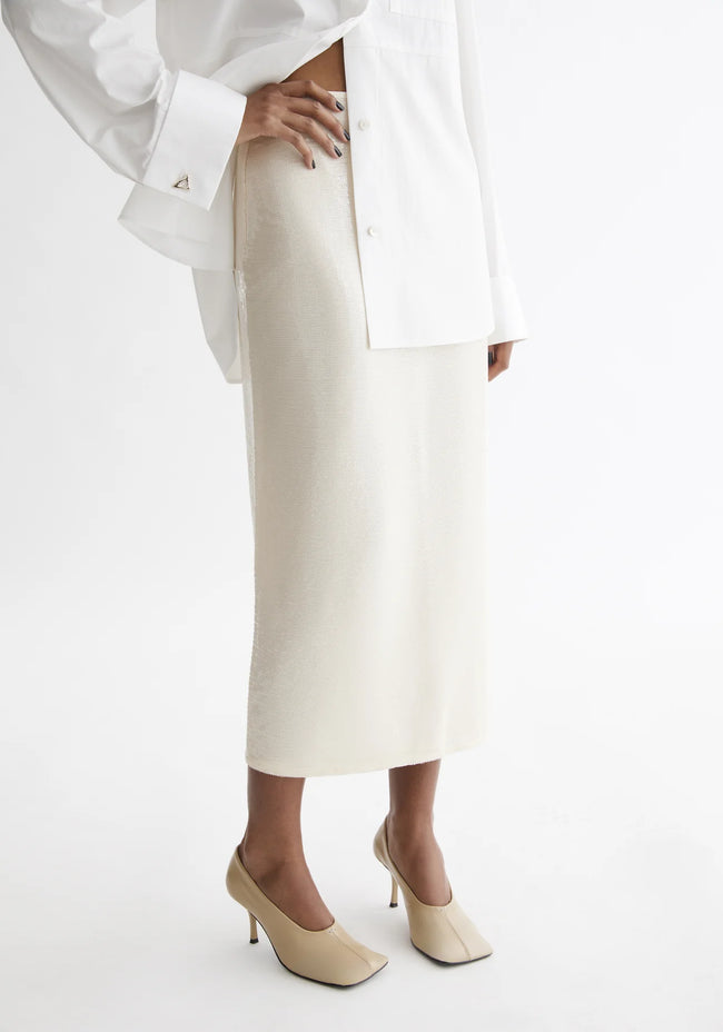 AER Sequin Tank Skirt Set