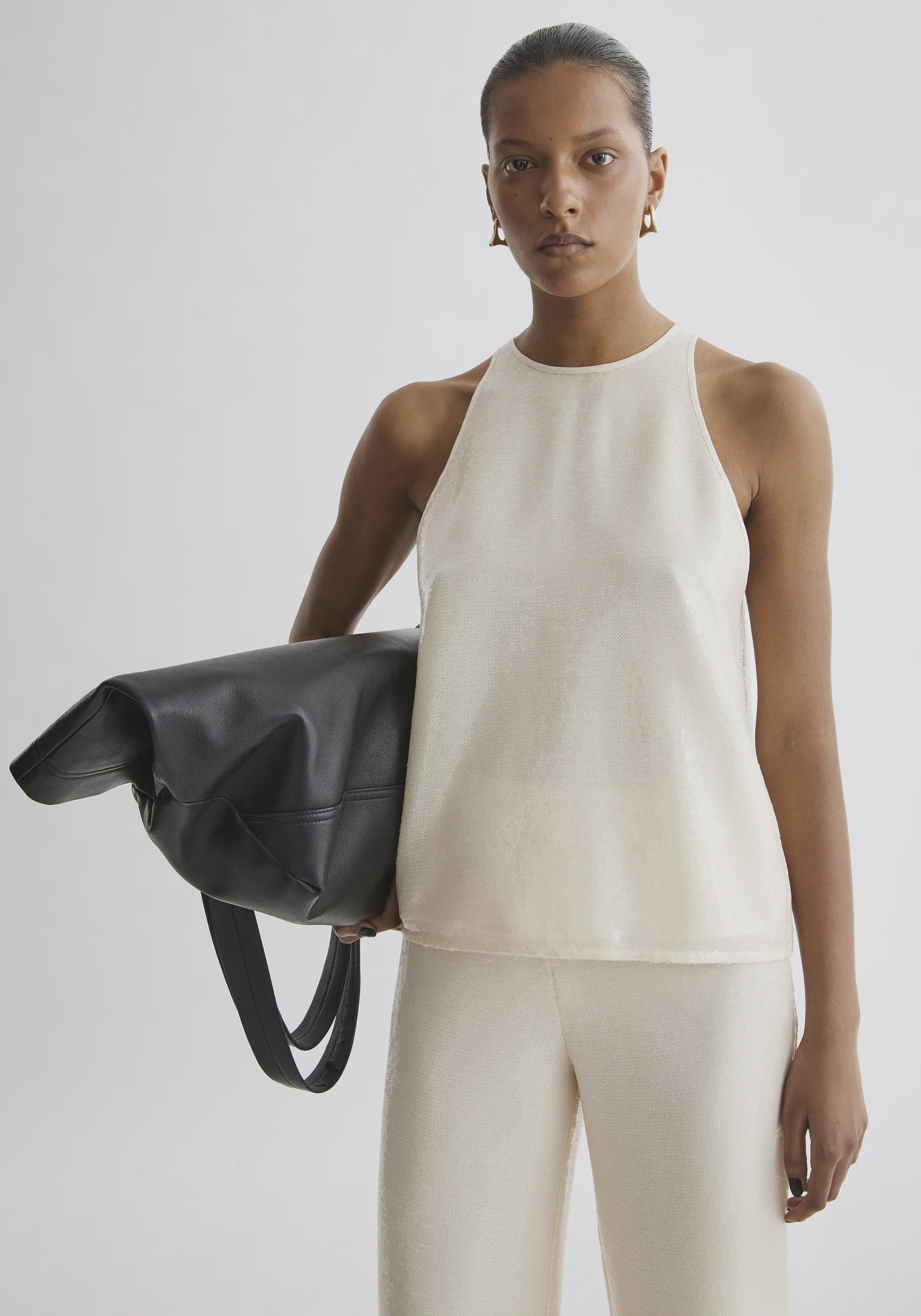 AER Sequin Tank Skirt Set