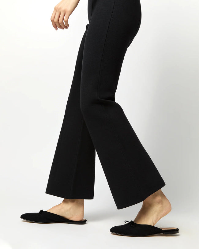 AM Black Knit Pants