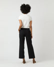 AM Black Cropped Trousers