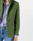 AM Green Tweed Blazer
