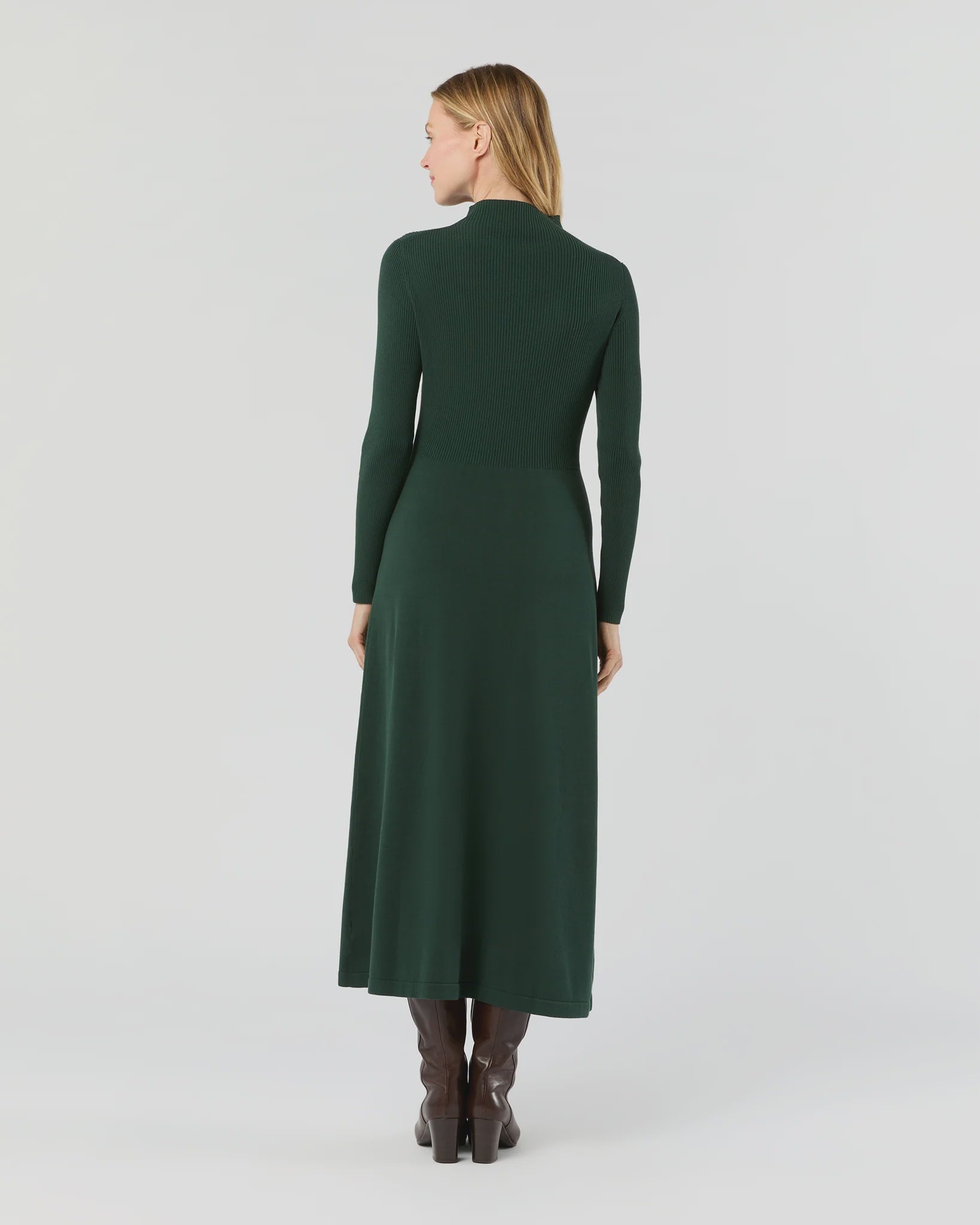 AM Long Sleeve Sweater Dress