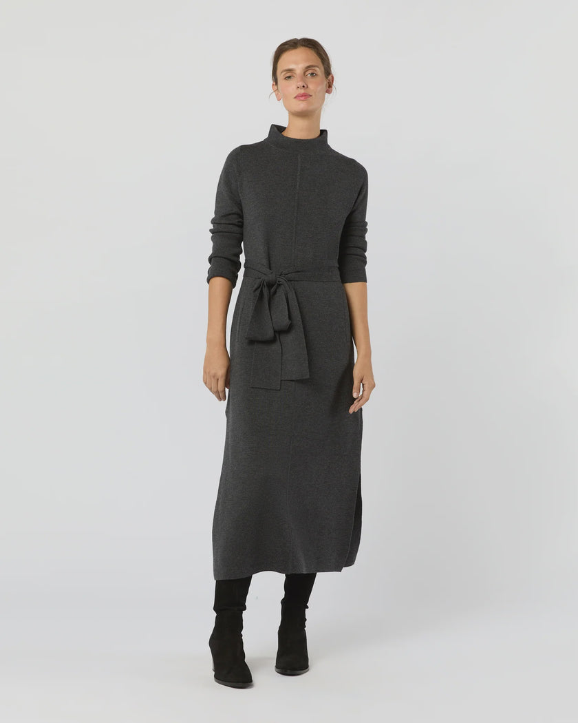 AM Mock Neck Sweater Dress
