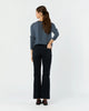 AM Velvet Crop Flare Pants
