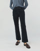 AM Velvet Crop Flare Pants