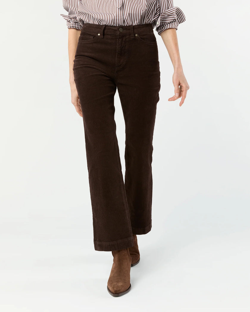 AM Corduroy Crop Flare Pant