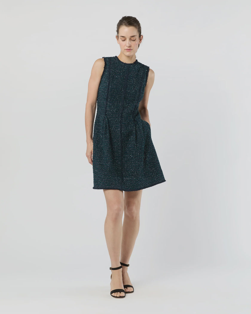 AM Tweed Metallic Dress