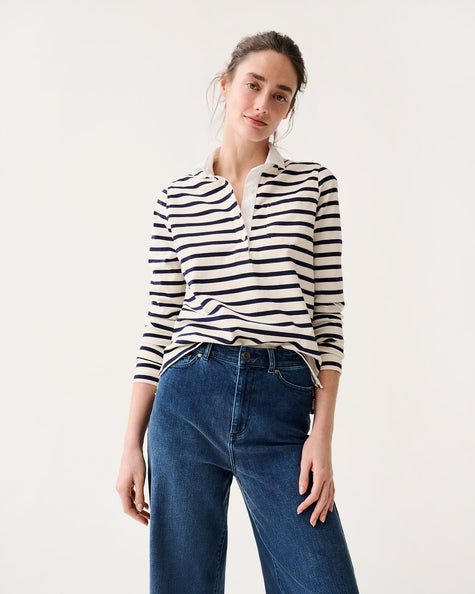 AM Striped Rugby Shirt