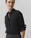 AM Collared Crepe Blouse