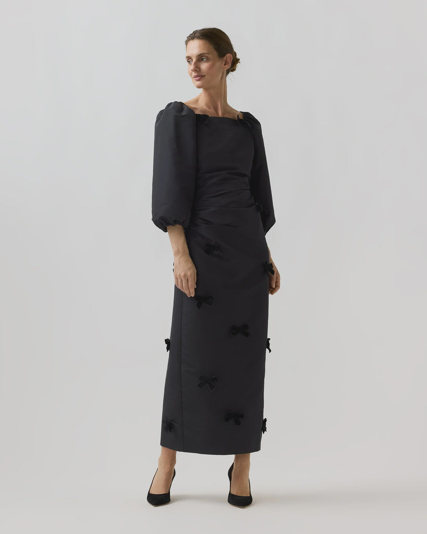 AM Silk Ribbon Bow Dress