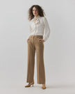 AM Camel Hair Flannel Trousers