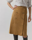 AM Suede A Line Skirt