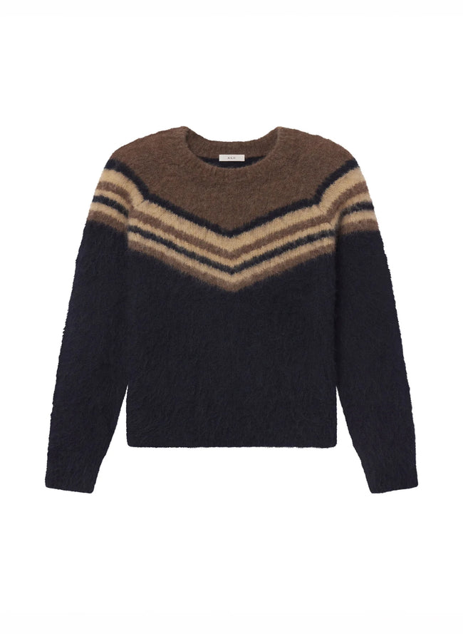 ALC Stripe Brushed Sweater