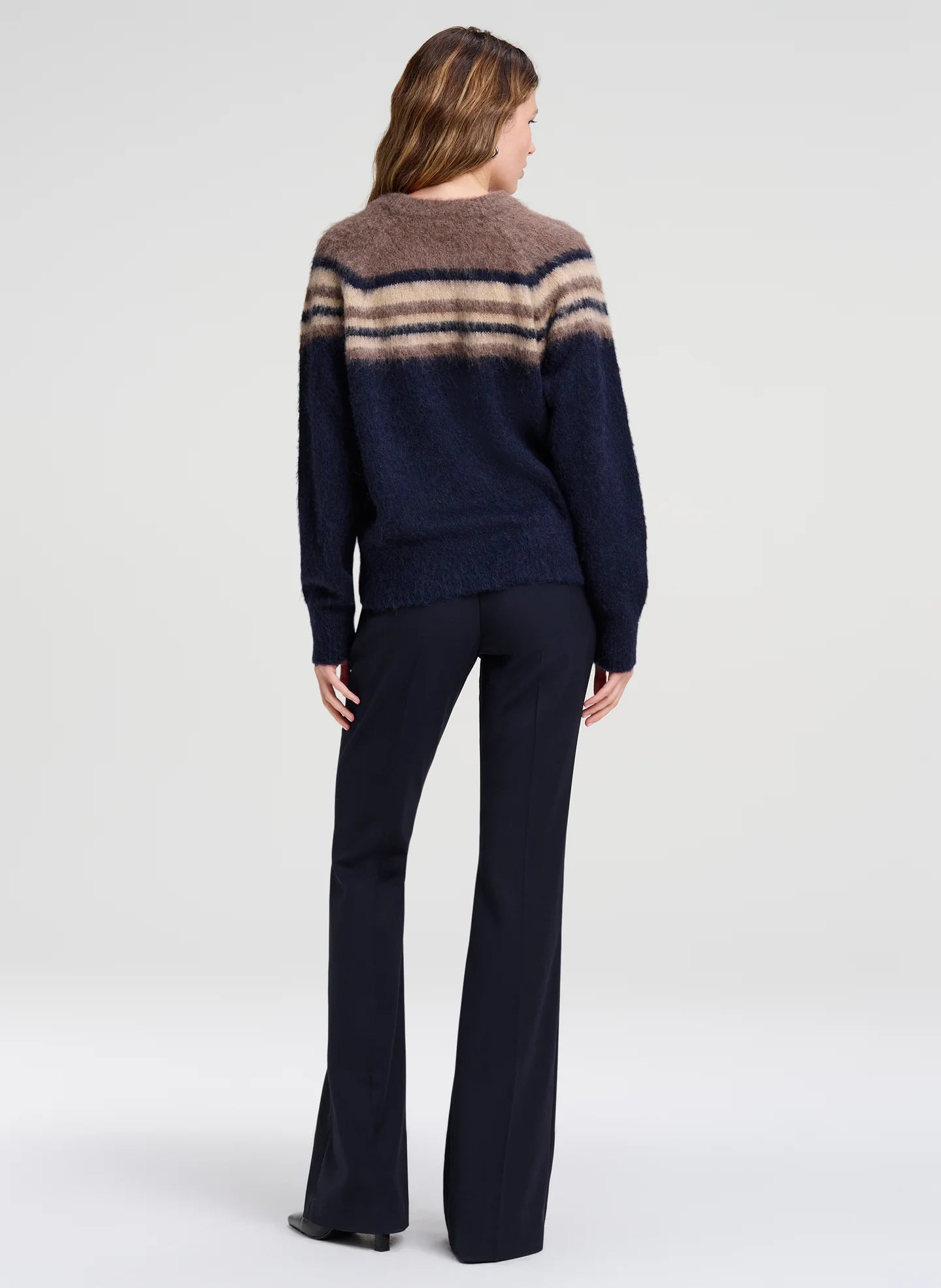 ALC Stripe Brushed Sweater