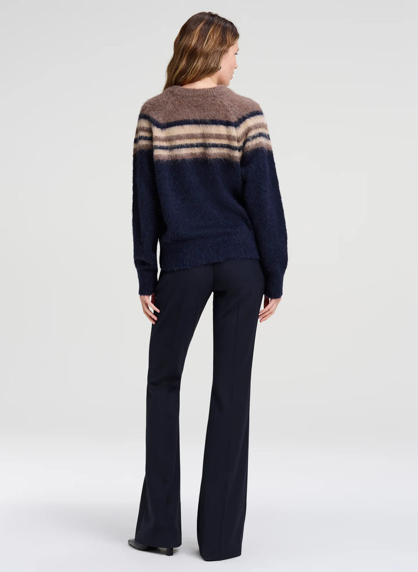 ALC Stripe Brushed Sweater
