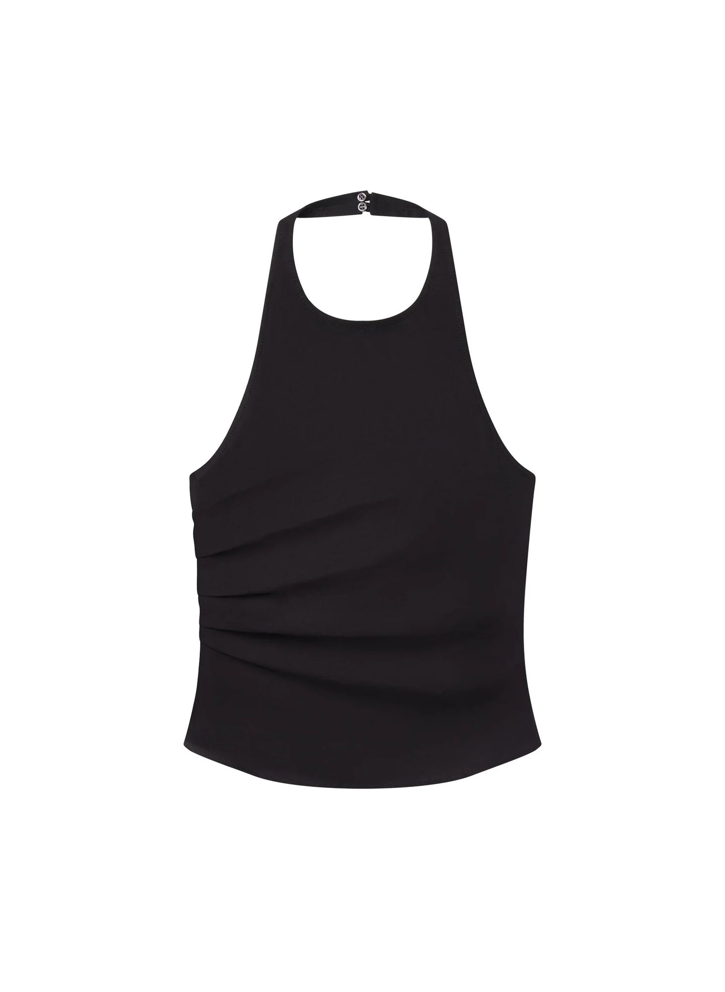 ALC Linen Stretch Halter Top