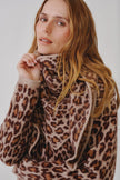 SAB Leopard Triangle Scarf