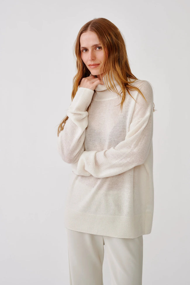 SAB Lightweight Turtleneck Sweater