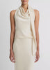 VIN Satin Scarf Top