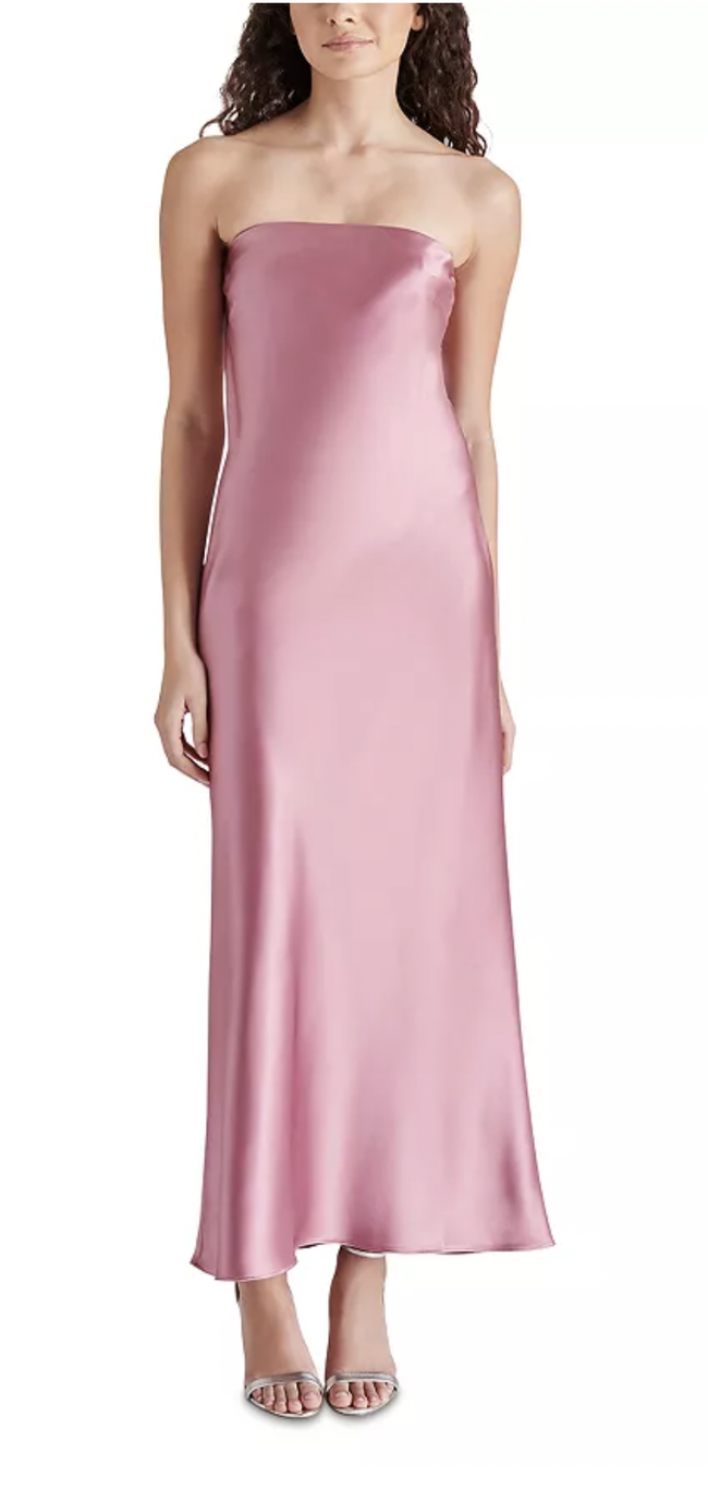 BBD Bandeau Mauve Maxi Dress