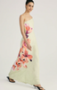 DL One-Shoulder Mint Maxi Dress