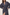 EBE Navy Stripe Robe