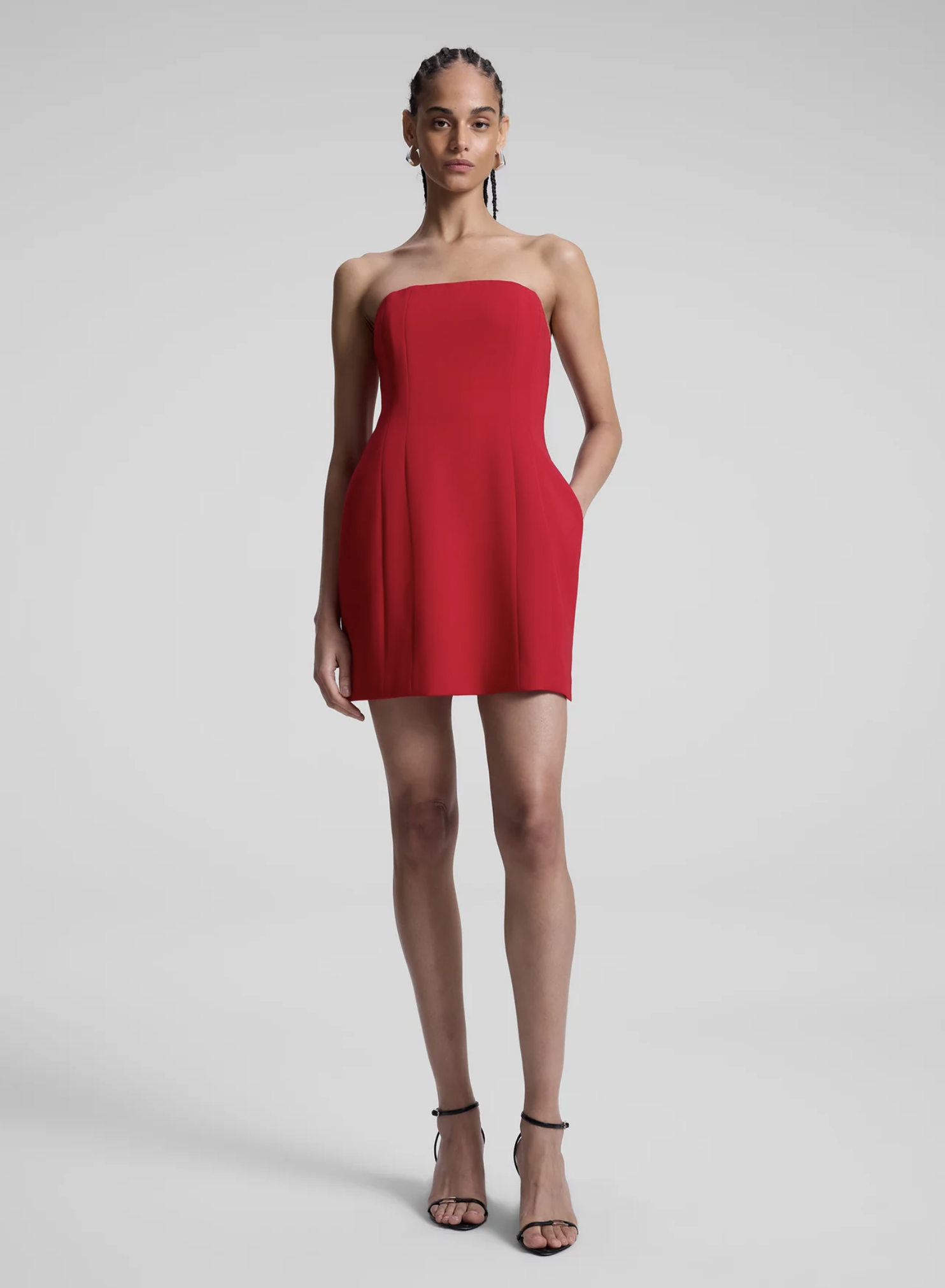 ALC Strapless Mini Dress