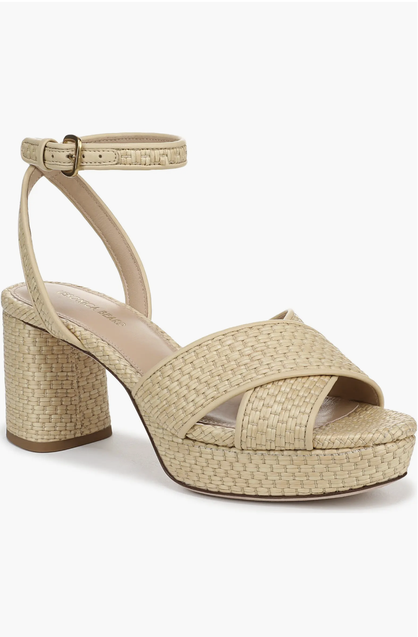 VER Heeled Espardrille Sandals