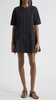 VER Black Eyelet Mini Dress