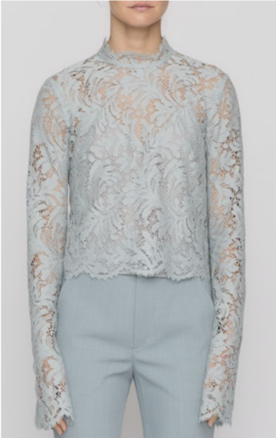 ALC Lace Long Sleeve Top