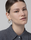 JEN Poilshed Interlocking Earrings