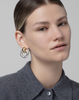 JEN Poilshed Interlocking Earrings
