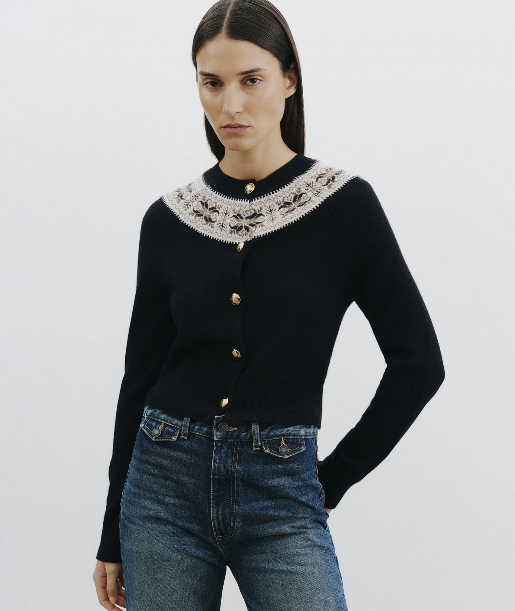 NIL Jacquard Fair Isle Sweater
