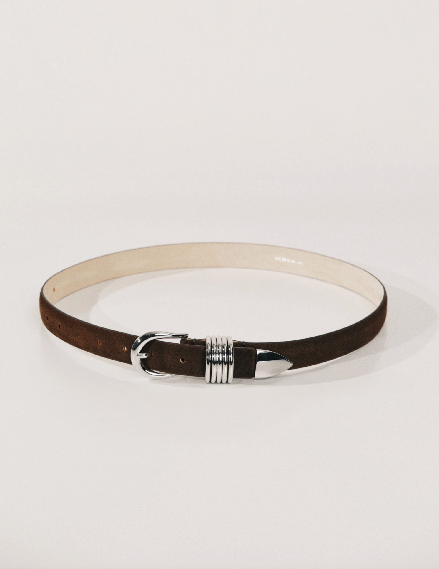 DEH Suede Ring Belt
