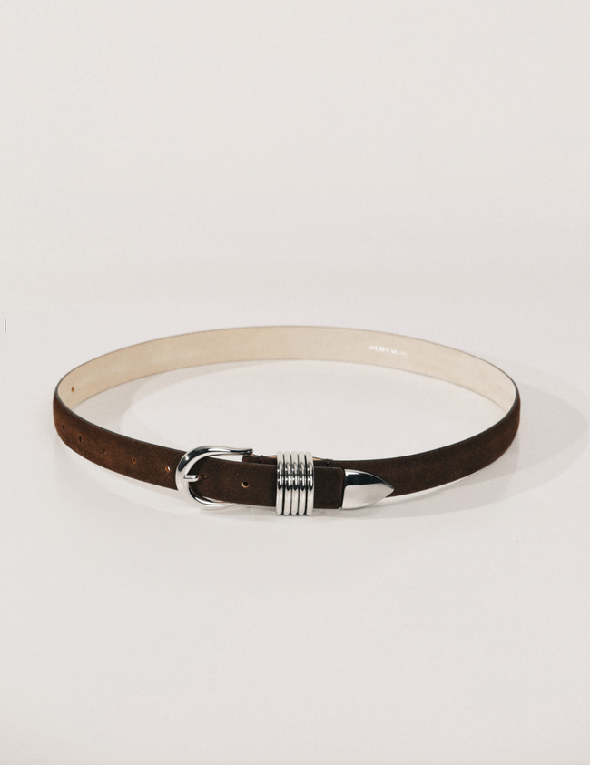DEH Suede Ring Belt
