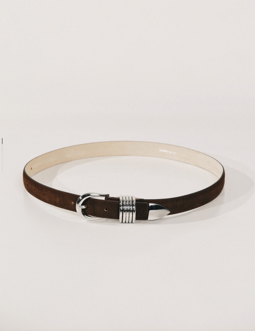 DEH Suede Ring Belt