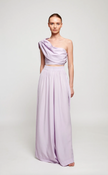 SWF One-Shoulder Lilac Top