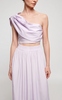 SWF One-Shoulder Lilac Top