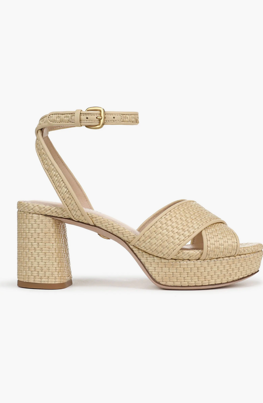 VER Heeled Espardrille Sandals