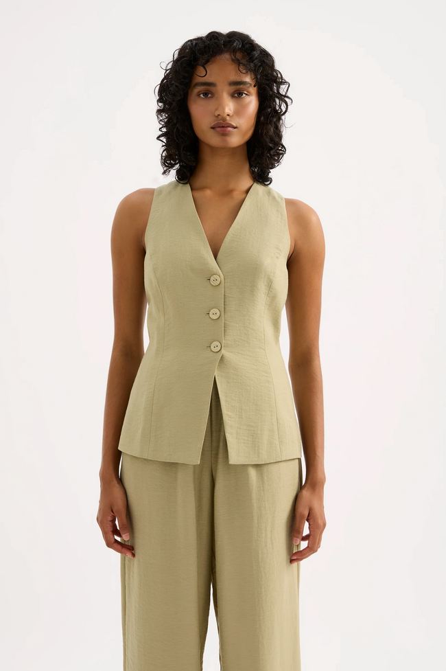 NUD Sage Vest Pant Set