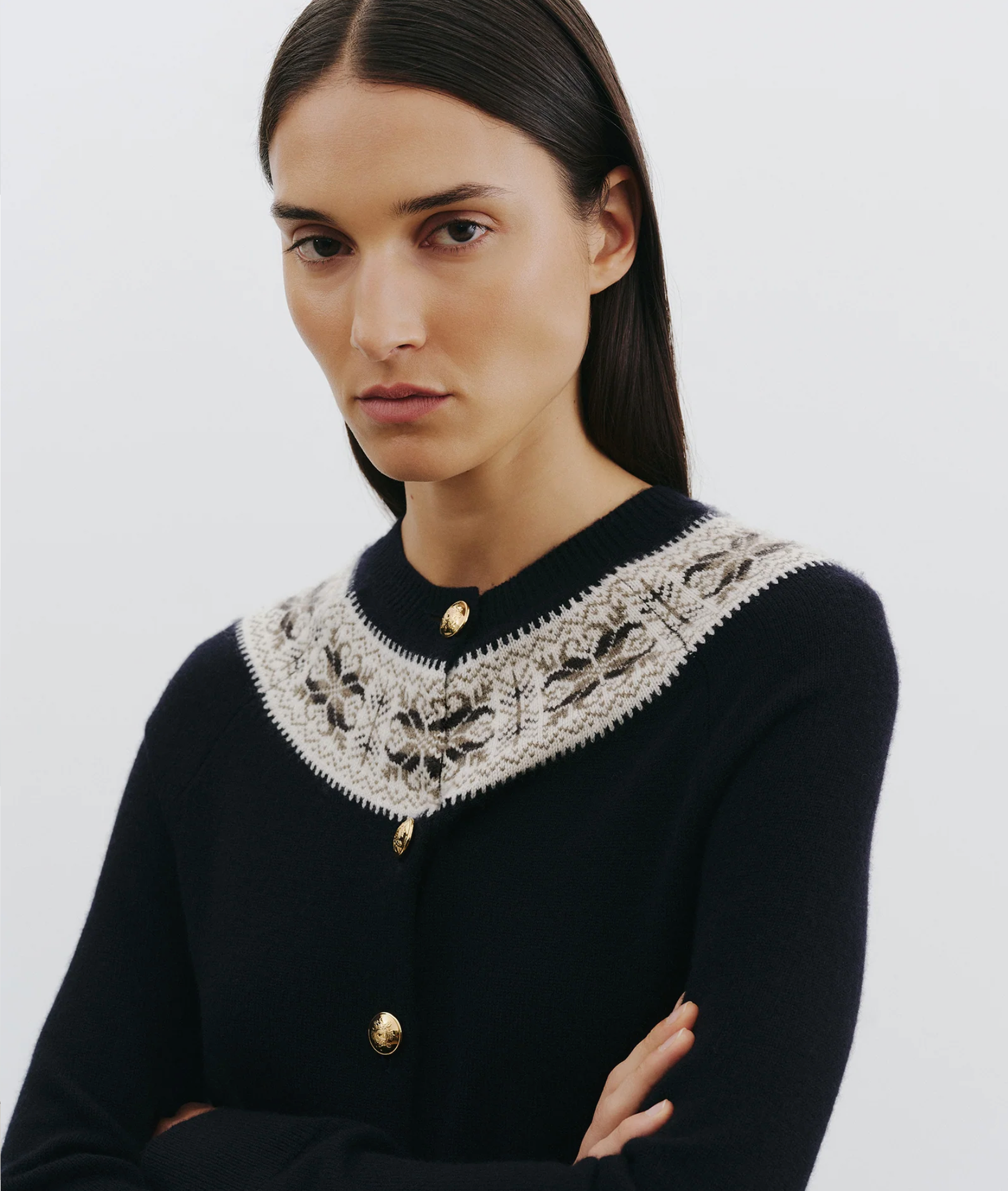 NIL Jacquard Fair Isle Sweater