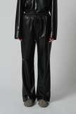 NAN Faux Leather Drawstring Pants